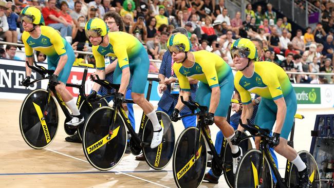 The Australian team came together after the 2016 Olympics. Picture: AAP Image/Dan Peled