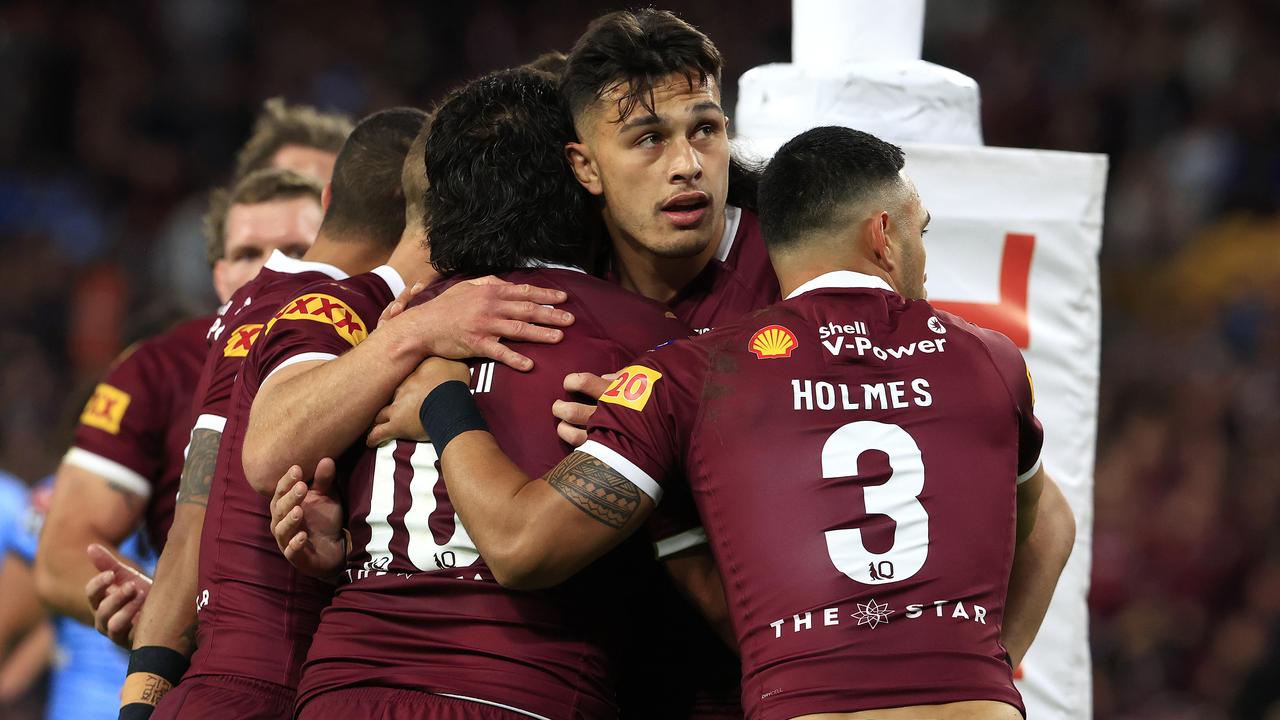 Tino Fa’asuamaleaui looms as a future Origin captain. Picture: Getty