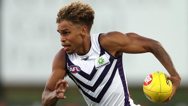 Fremantle’s forward line has some upside. Picture: Getty Images