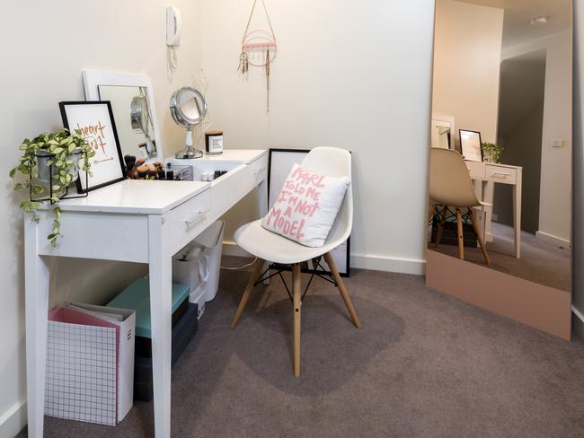 Dressing table: I take some time getting ready in the morning, so rather than hold up my flatmate by hogging the bathroom I got myself a dressing table. It’s my own sanctuary.