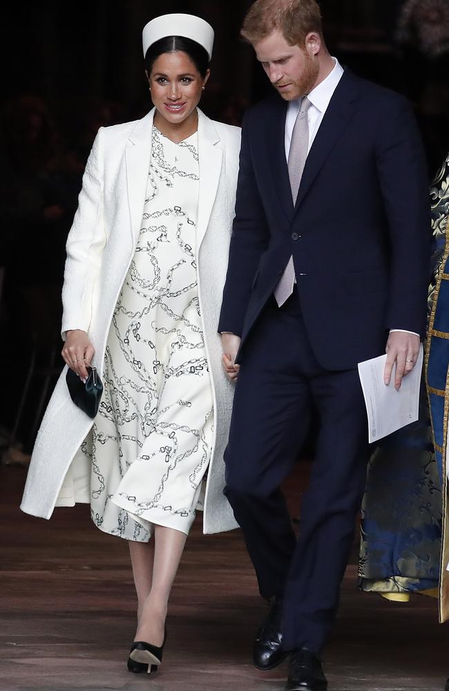 Meghan and Prince Harry have decided not to have their baby at the Lindo Wing of St Mary’s Hospital in Paddington, West London. Picture: AP Photo/Frank Augstein, File 