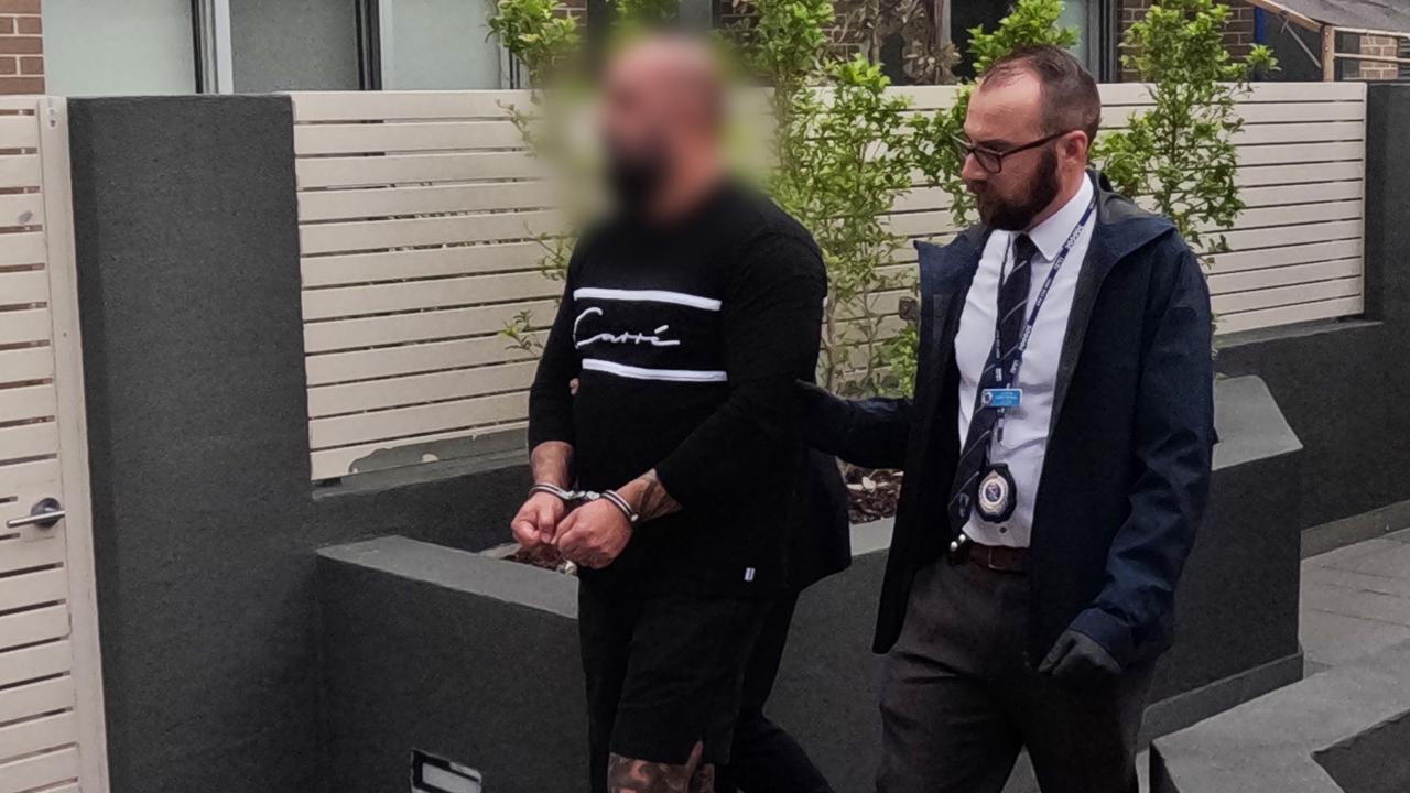 Six alleged bikies have been arrested after an investigation into a brazen daylight shooting in Sydney last year. Picture: NSW Police