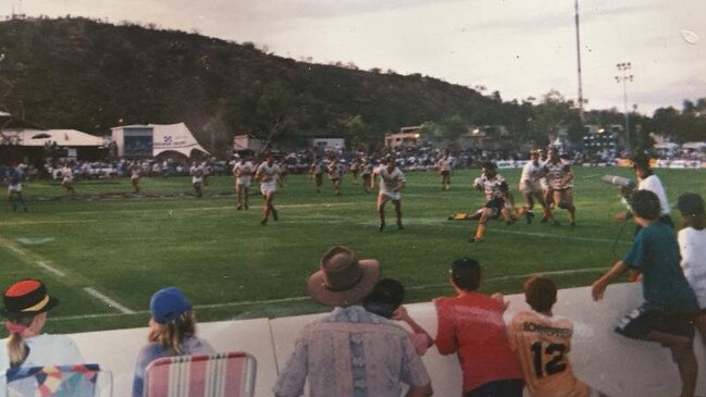 Illawarra Steelers vs Brisbane Broncos at Anzac Oval circa 1994. Picture: Aaron Blacker