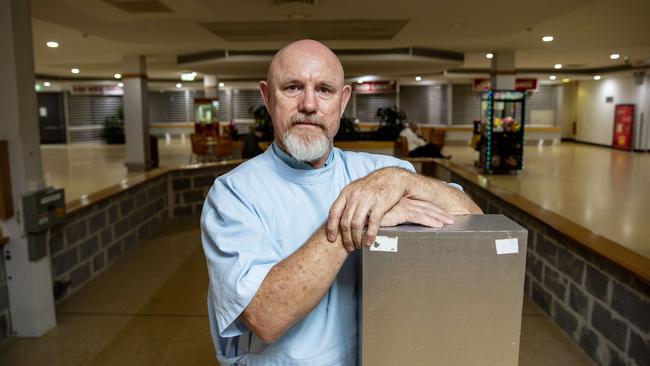 Mr Burg is cynical about a redevelopment saving Wenty Mall. Picture: Justin Sanson