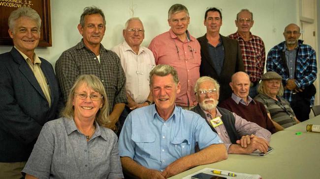 Members of the QLGRA committee in Gympie on Saturday. Picture: Jacob Carson