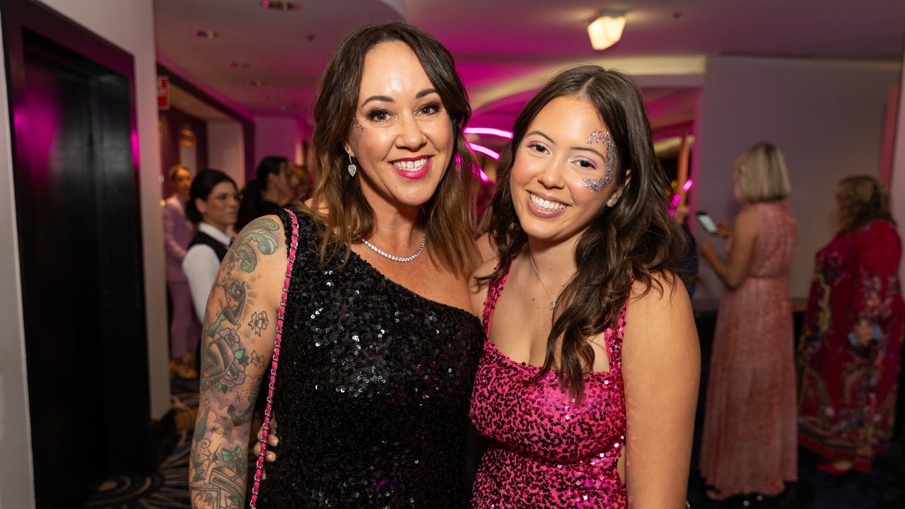 Megan Rizzo and Sophia Rizzo at the Women of the Year awards 2023, The Star Gold Coast. Picture: Celeste Humphrey