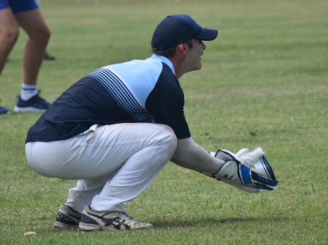 Midnight Runners versus Meatants XI at Rockhampton Cricketâ€™s Country Carnival on January 25, 2025.