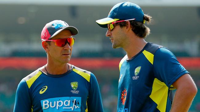 Joe Burns had the backing of Justin Langer despite his form slump. Picture: AFP Photo