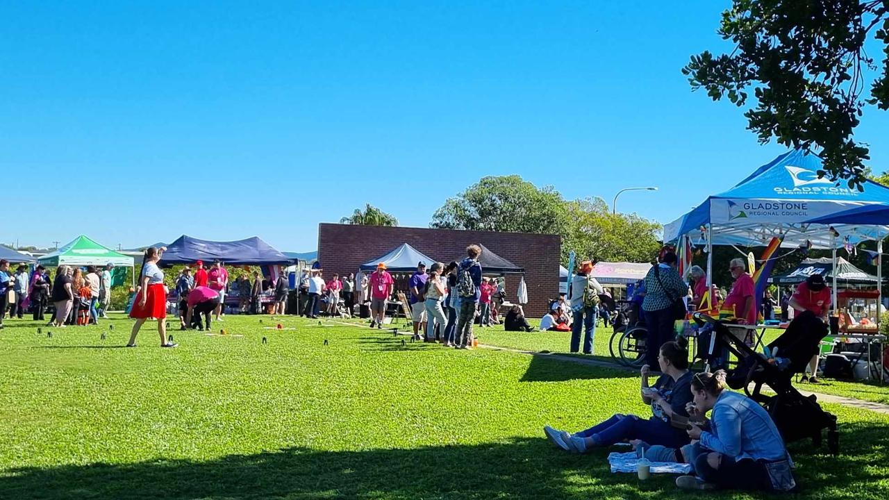 Rainbow on the Reef pride festival in Gladstone. Picture: Rainbow on the Reef team