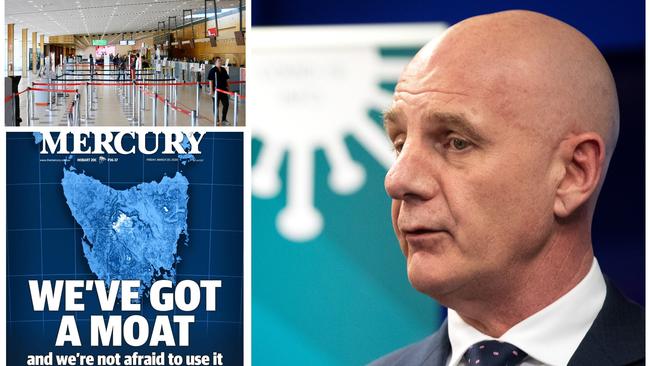 Guts, moat, empty airport. For borders remaining shut story.