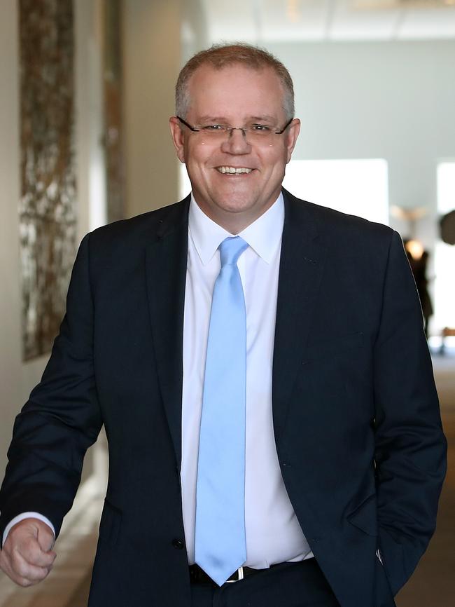 Treasurer Scott Morrison says Bill Shorten’s pledge will lead to tax increases for about 20,000 businesses. Picture: Kym Smith