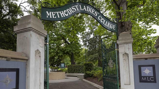 A teacher from Methodist Ladies College in Kew is facing disciplinary action from state regulators. Picture: NCA NewsWire/Wayne Taylor