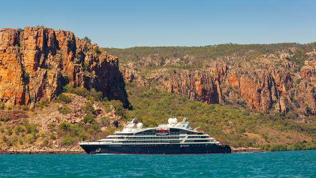 Ponant’s Le Laperouse in the Kimberley, WA.