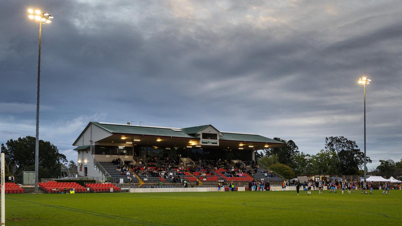 Clive Berghofer Stadium will receive an upgrade ahead of the 2032 Brisbane Olympic Games. Picture: Kevin Farmer