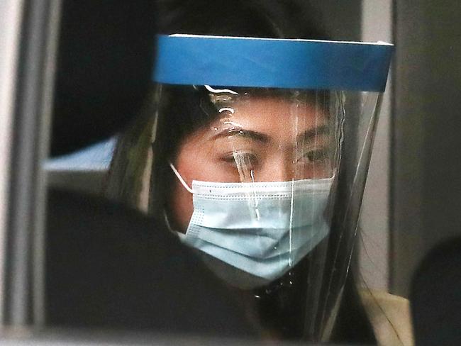 Sarah Caisip was denied access to see her dad for the last time. Picture: Annette Dew