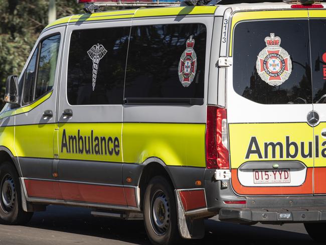 Generic ambulance, QAS, Queensland Ambulance Service, emergency services, Thursday, August 29, 2024. Picture: Kevin Farmer