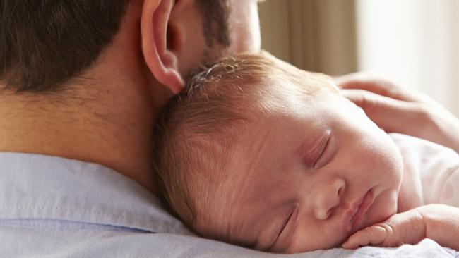 Around 60 per cent of men surveyed thought it was acceptable to become a father when they were aged 50 or over. Picture: Supplied