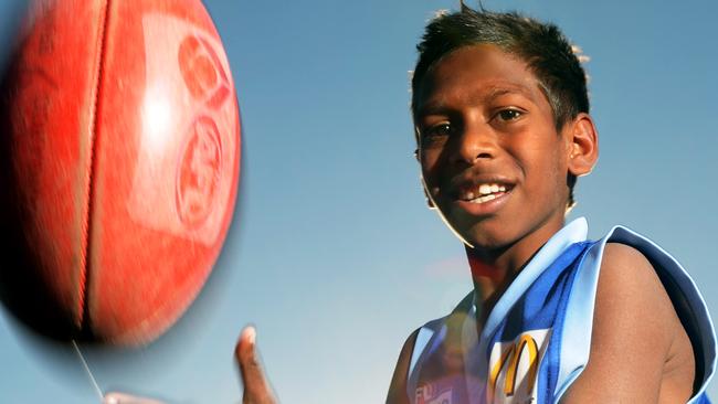 Keidean Coleman grew up in the Barunga Indigenous community.