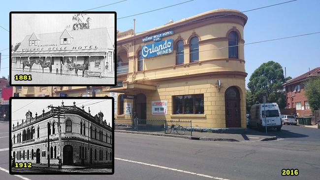 The Village Belle in St Kilda was once a favourite watering hole for Squizzy Taylor. Picture: HWT Library.