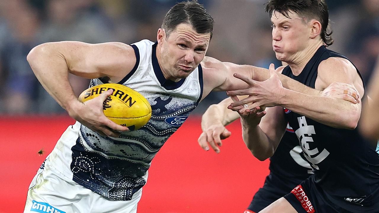 Carlton’s clash with Geelong could have a huge say on the top-four.