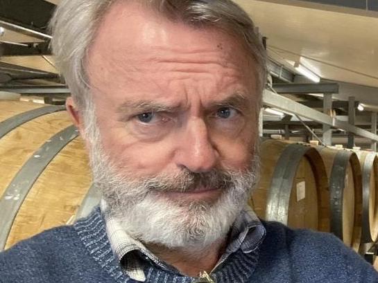 Actor Sam Neill promoting his wine brand to his 389k Instagram followers 13 weeks ago https://www.instagram.com/p/COxA9T6s1i9/