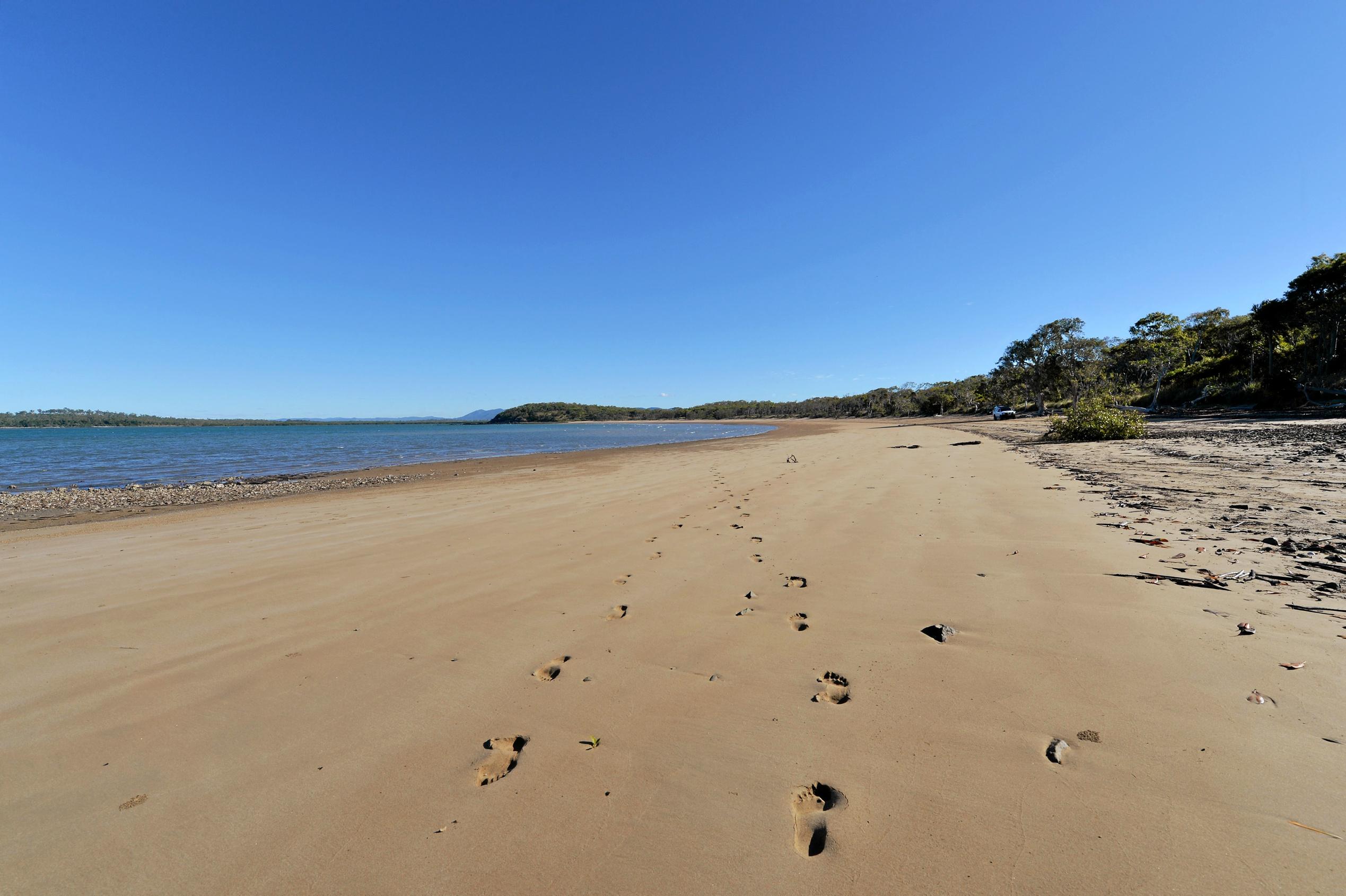 Sarina Beach. Site of proposed development. Picture: Stuart Quinn