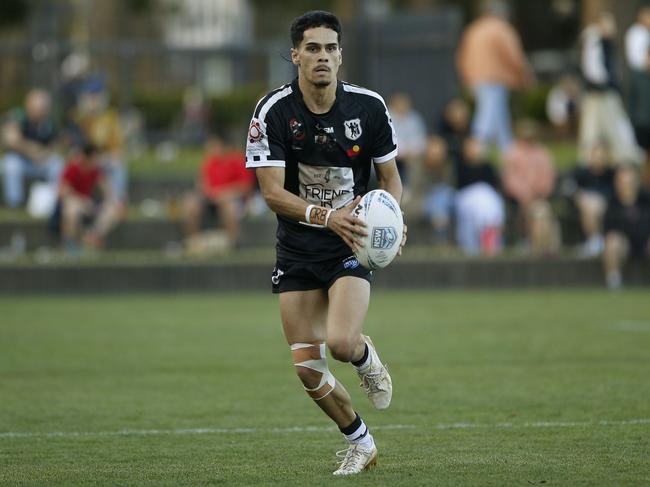 Oshay Tyerman in action for Redfern in the South Sydney A-grade competition. Picture: John Appleyard