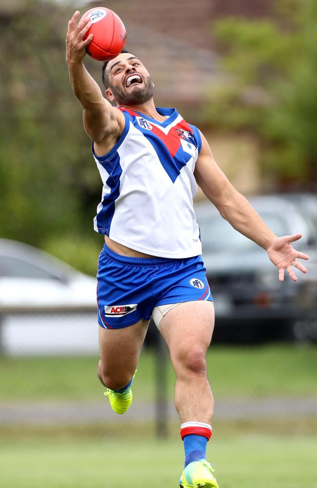 Ali Fahour in action for West Preston-Lakeside. Picture: Mark Dadswell