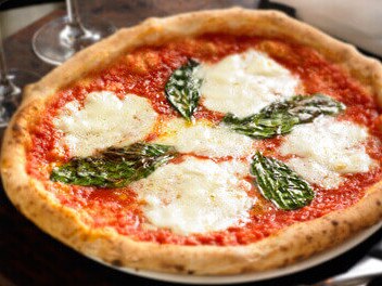 Gradi at Crown Melbourne’s margherita pizza.