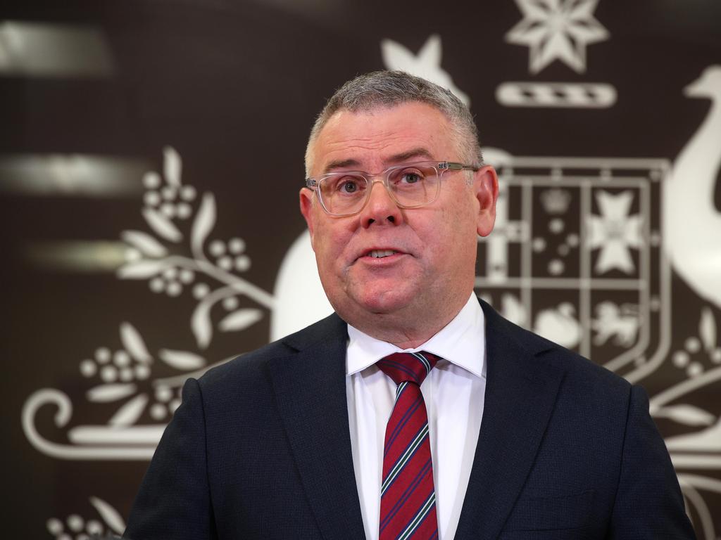 Federal Minister for Workplace Relations Murray Watt said he believed the CFMEU would challenge the move. Picture: David Clark