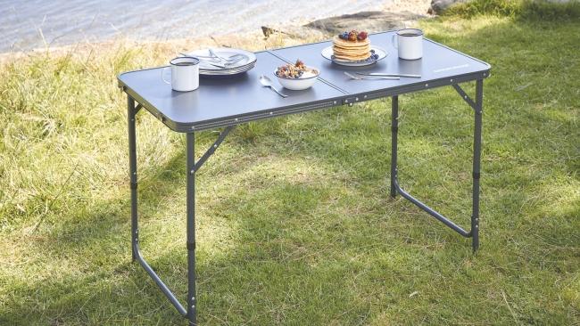 There are scores of bargains to be found, including this camp table for $34.99. Picture: Supplied