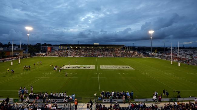 Redcliffe’s Moreton Daily Stadium will host two NRL matches over the next two weeks. Picture: NRL Photos