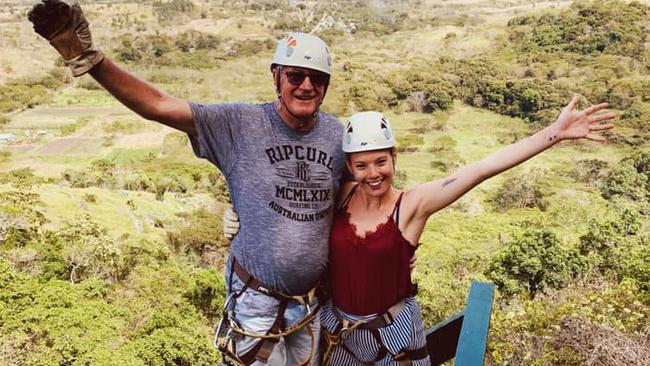 Social media posts show the pair enjoying adventures in Fiji.