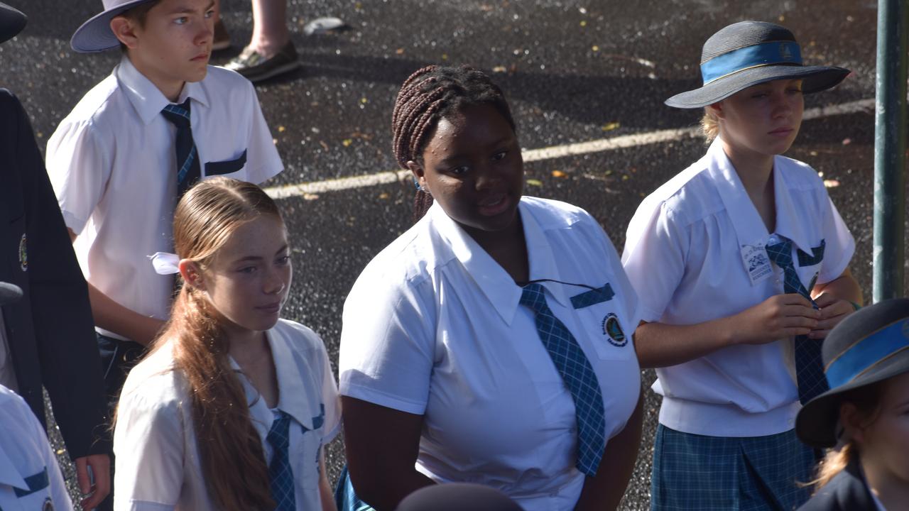 Scenes from the Bundaberg Civic Service.