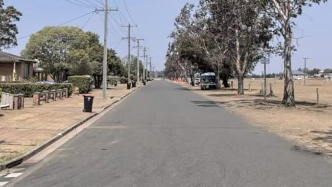 A 33-year-old woman is facing a string of driving charges after allegedly crashing into the front lawn of a home on Greenwood Ave, Singleton on January 17, 2023 following a police pursuit. Picture: Google Maps