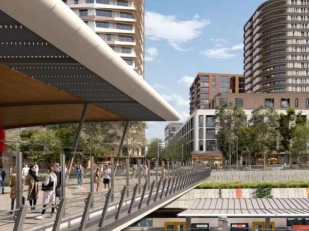 Artist impressions from Camden Council's Leppington masterplan.