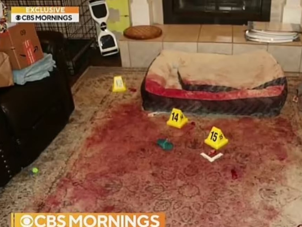 The scene of the attack. Picture: CBS News