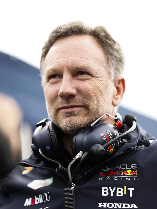 Geri’s husband, Red Bull racing boss Christian Horner. Picture: Getty