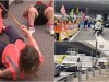 Nine climate protesters fined trying to block major thoroughfare before cops swarmed