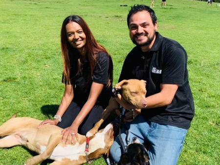 Vincent Carlino (R) has been charged with murder after the body of Dural woman Shereen Kumar (L) was found on Saturday. Picture: Mad Dogs and Englishmen/Facebook