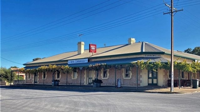 The Curramulka Hotel, is currently on sale as a freehold business. Picture: Birnie Sanders Hotel Brokers