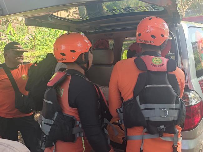 The body of missing Australian man, Craig Laidley, 56, feared drowned at Balian Beach, Selemadeg, has been found at Secret Bay Beach this morning. Picture: Denpasar Search and Rescue Office