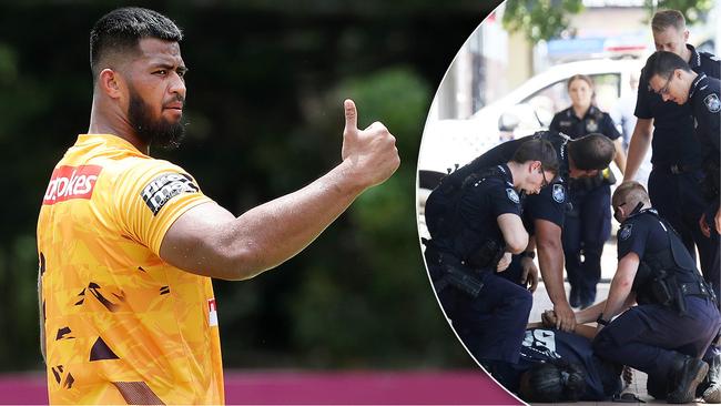 Brisbane Broncos prop Payne Haas will be ordered to complete a police education course as part of his punishment for allegedly abusing authorities.