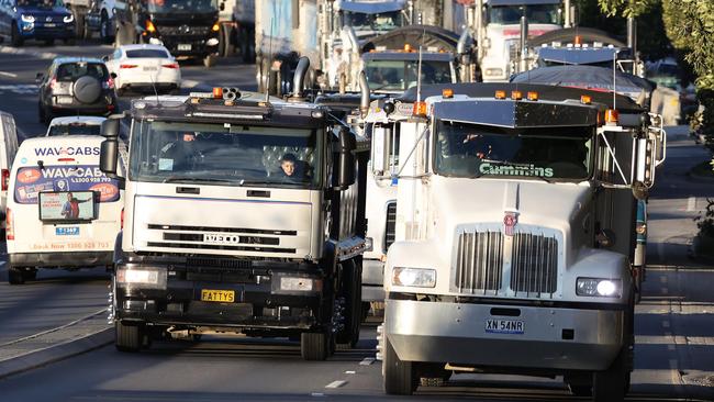 Trucks are in the crosshairs of Bayside Council.