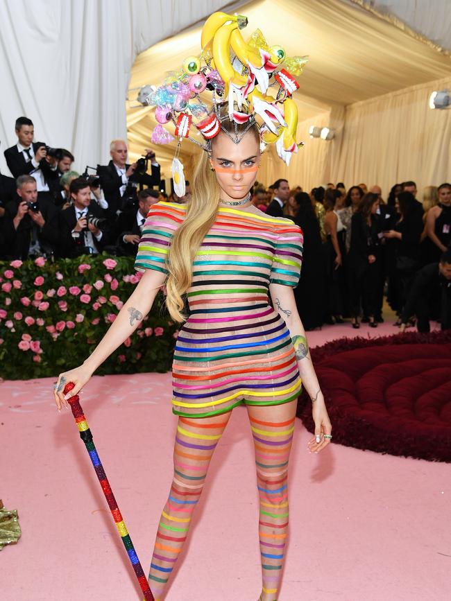 Lollypop or Cara Delevingne? Picture: Getty Images