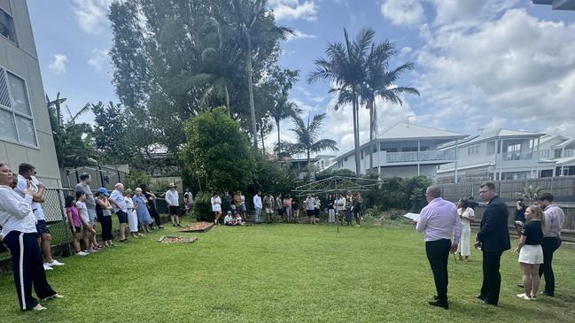 The auction for the deceased estate was attended by around twenty family members, there on behalf of the original vendor.