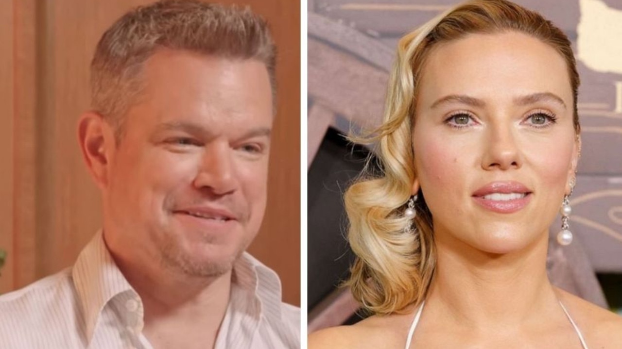 Matt Damon described kissing his co-star as "hell".