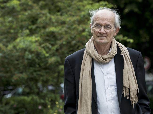 Julian Assange's father, John Shipton, in Brussels. Picture: Ella Pellegrini