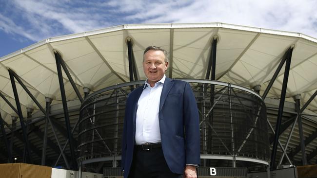 Business Western Sydney executive director David Borger at CommBank Stadium, which opened in 2019. Picture: John Appleyard