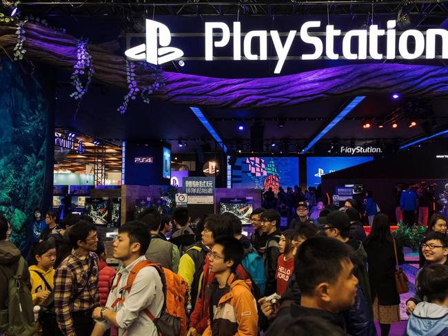 Sony’s PlayStation business is the company’s largest single unit by profit. PHOTO: BILLY H.C. KWOK/BLOOMBERG NEWS